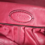 Δερμάτινη τσάντα ώμου Lancel κόκκινη σαν καινούργια, μεγάλη