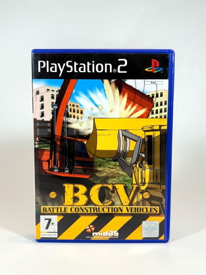 BCV Battle Construction Vehicles PS2 game used for PlayStation 2