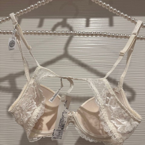 Lise Charmel Antigel bra with Swarovski crystals new, beige EU75A