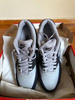 Nike Air Max 90 LTR sneakers new, size 45, white and blue