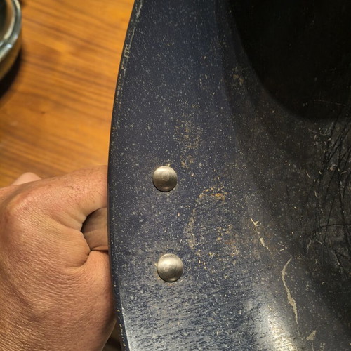 Deep baking pan with lid used, steam vent