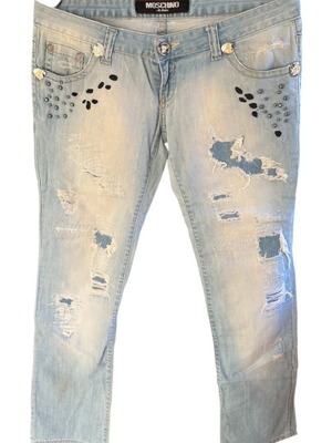 Moschino Jeans used, blue, waist 88cm, length 100cm, size S