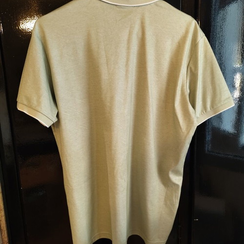 Polo t-shirt like new, green, size L