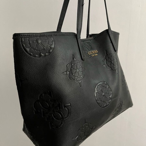 Guess tote bag used, shoulder, black