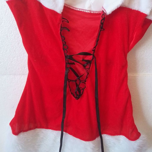 Carnival Costume Mrs Santa Claus used with Hat