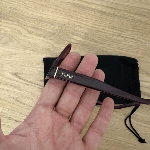 Emilio Pucci sunglasses new, burgundy