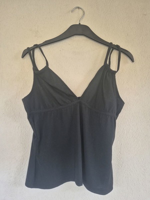 Shein black women's camisole top like new, adjustable straps, size L