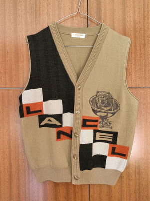Lancel Paris knitted vest like new, multicolor, size M