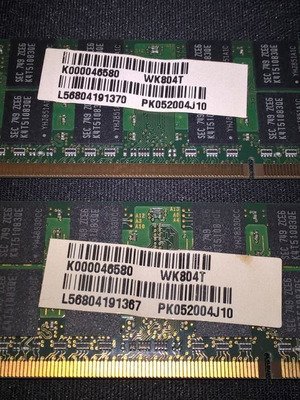 Оперативна памет (για лаптоп) DDR2 PC2-5300S, M470T2953EZ3 - Samsung