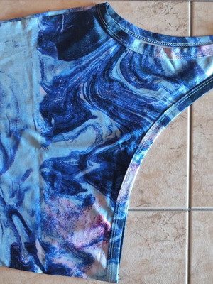 Shein top blue size M new