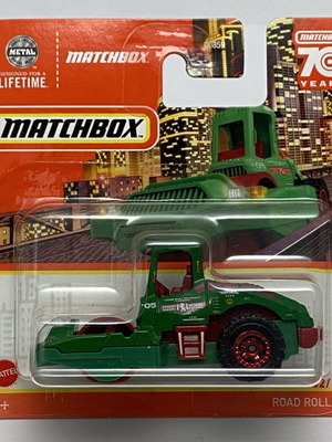 Road Roller Matchbox Mainline collectible toy car scale 1:64 new