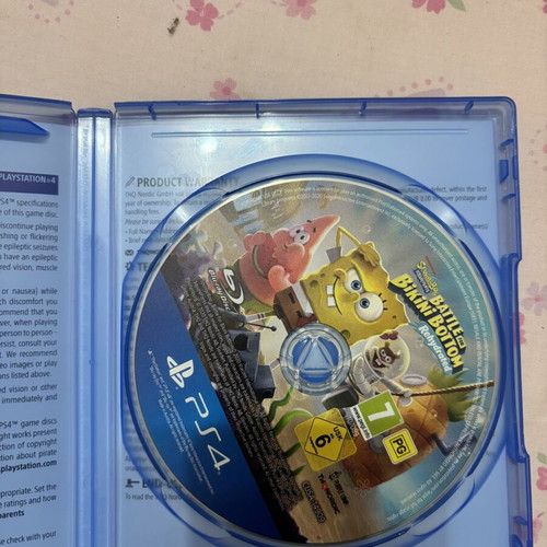 SpongeBob SquarePants Battle for Bikini Bottom Rehydrated PS4 game