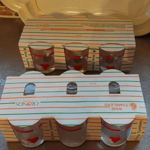 Wine glasses new, pack of 12 pieces