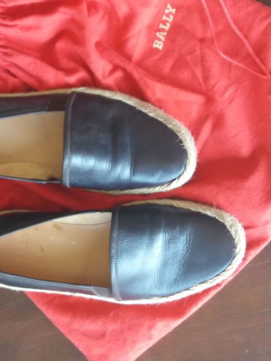 Δερμάτινα παπούτσια Bally μεταχειρισμένα, καφέ, μέγεθος 41