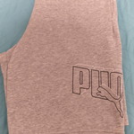 Puma shorts, grey, size medium