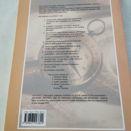 Gateway Cambridge Proficiency 1 Coursebook Teacher's Edition new