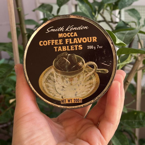 Vintage Smith Kendon Coffee Flavour Candy Tin used