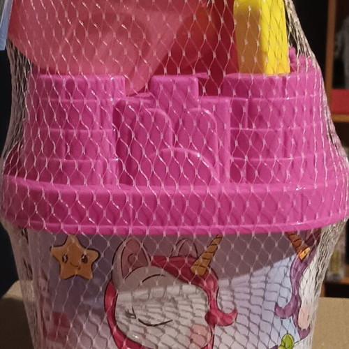 Unicorn children's bucket set new