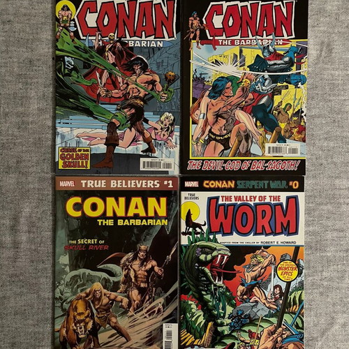 True Believers Conan comic set of four, new condition