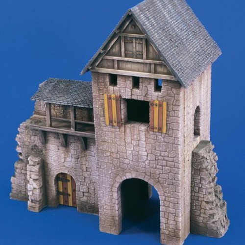 Ruined Medieval Castle 1 1/35 scale new, synthetic plaster and resin
