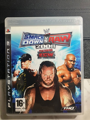 SmackDown VS Raw 2008 PS3 παιχνίδι μεταχειρισμένο