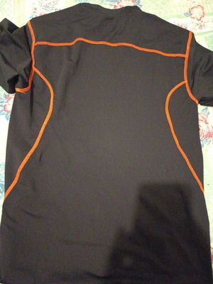 Men's sports shirt and shorts like new, black, large set