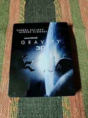 Gravity Blu-ray Steelbook 3D and 2D with Greek subtitles like new