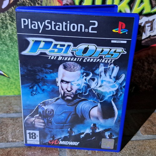 Psi Ops The Mindgate Conspiracy PlayStation 2 mint
