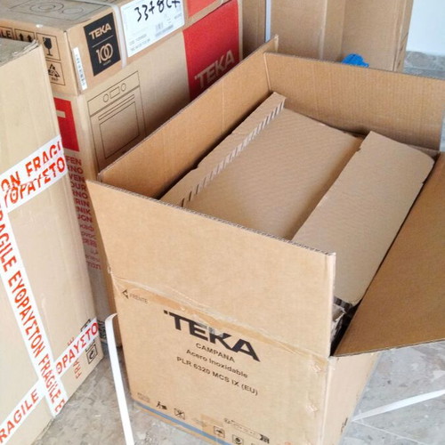 Teka PLR6320 MCS IX sliding stainless steel cooker hood