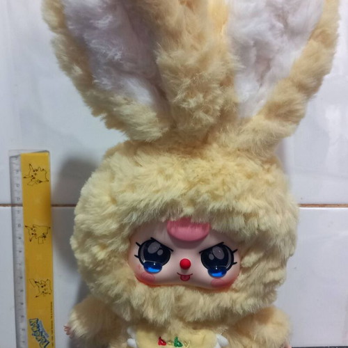 Baby Three Plush Rabbit Toy like new