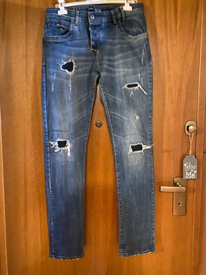 Edward Jeans slim fit men's pants blue like new, size XL