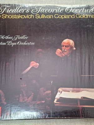 Arthur Fiedler Boston Pops Orchestra Fiedler's Favourite Overtures LP, κλασική