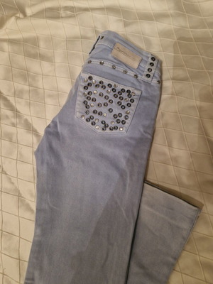 Fornarina denim jeans size 27 like new, blue