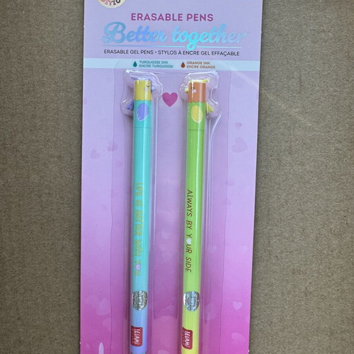 Legami valentines erasable pens new