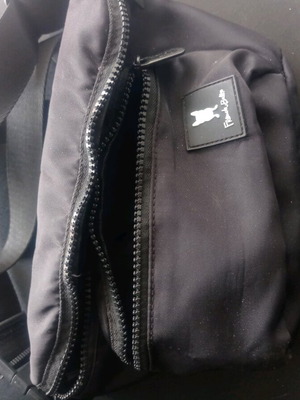 Τσαντάκι μέσης French Bulls σαν καινούργιο, μαύρο