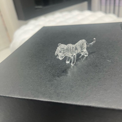 Glass tiger miniature