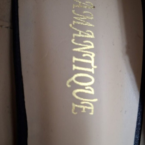 Diamantique black platform shoes size 37 new