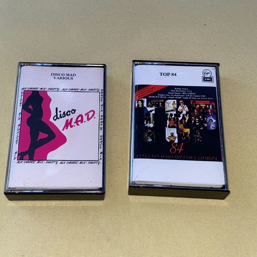 2 rare cassette tapes like new, pop rock, 1984 hits, Duran Duran, Boy George