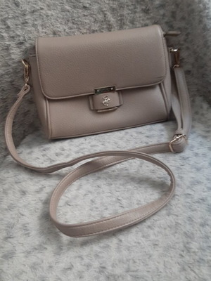 Polo Club shoulder bag used, beige