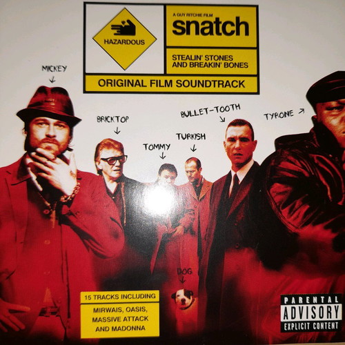 Snatch soundtrack CD used