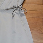 Toi&Moi wrap sleeveless top size Small like new, gray
