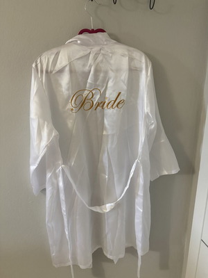 Bridal Robe new in excellent condition