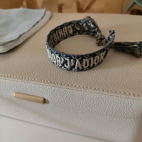 J'adior Dior woven blue bracelet like new