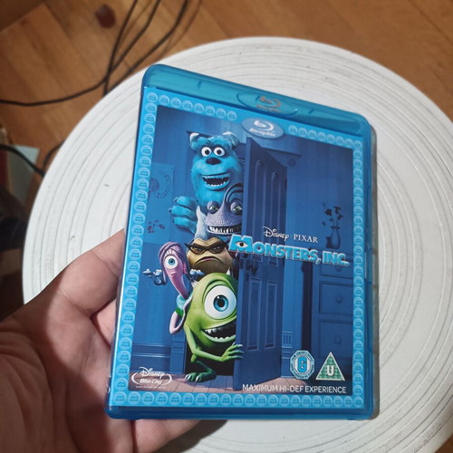Monsters, Inc. Blu-ray used, UK release, animated comedy