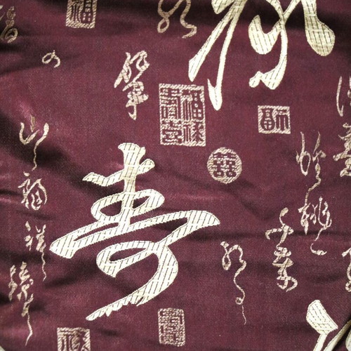 Pillowcase dark brown 77x75 cm 100% Siam silk