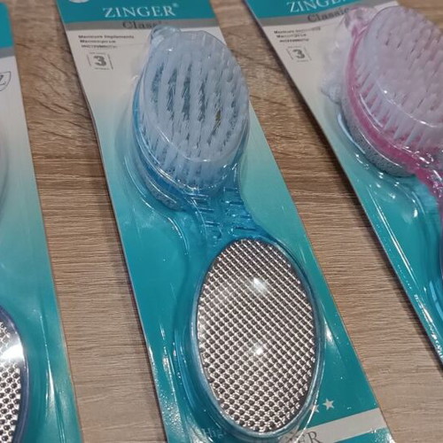 Pumice stone and foot brush new with hanging cord