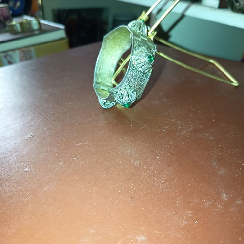Bracelet No.1 like new, collectible with stones, possibly African