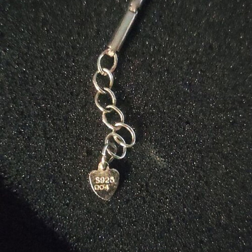Silver 925 bracelet with phenites like new, made in Greece