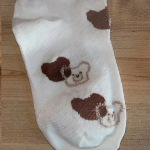 White socks new, 1 pair, one size