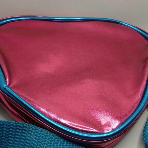Simba Color Me Mine Swap Heart Bag children's shoulder bag used, pink